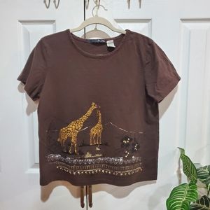 Dollz beaded and Sequin Tee